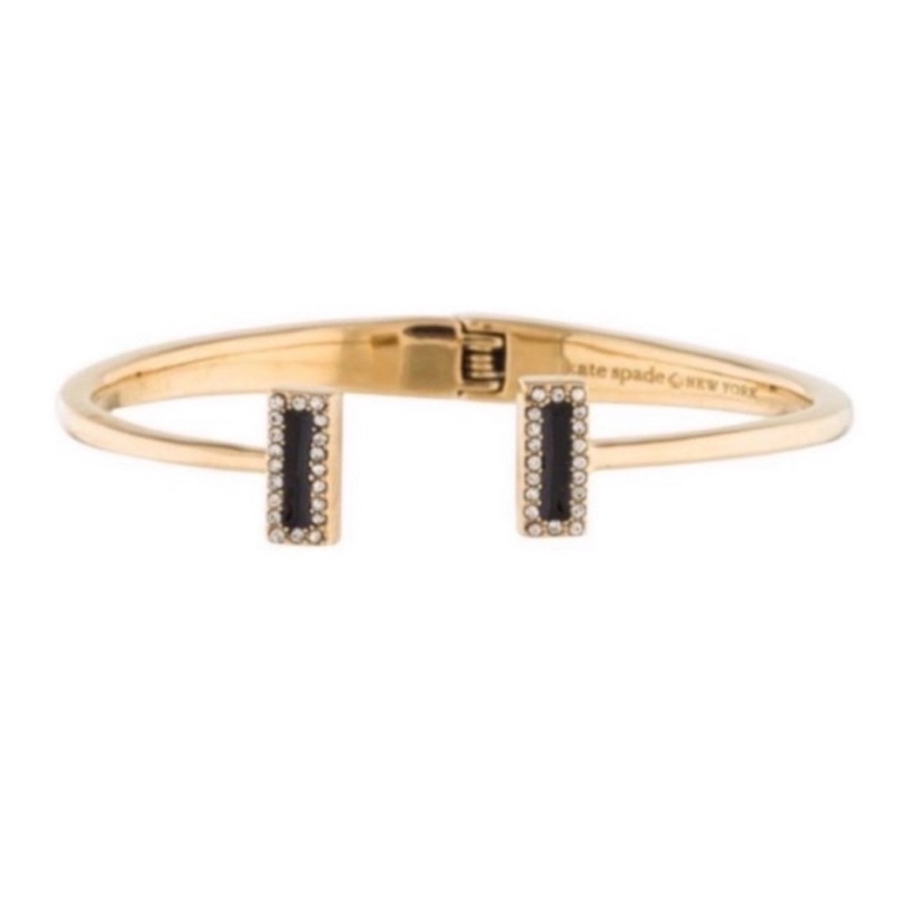 Kate Spade New York “Raising the Bar” Cuffed Hinged Bracelet - Picture 3 of 9